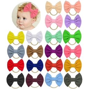 عصابات رأس وأقواس للفتيات الصغيرات لإكسسوارات التصوير الفوتوغرافي للأطفال حديثي الولادة (أقواس مقاس 4.1 بوصة) in Kuwait