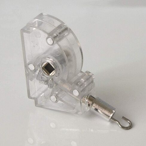 cuteLEC Wand Tilter 1Pack for 2" Cloth Tape Blinds, Tilt Mechanism Hook Connection with Square Zinc Gear in Kuwait