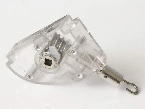 cuteLEC Wand Tilter 1Pack for 2" Cloth Tape Blinds, Tilt Mechanism Hook Connection with Square Zinc Gear in Kuwait