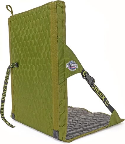 Crazy Creek HEX 2.0 LongBack Chair for Backpacking, Camping and Stadium Use, Extra Width & Back Height for Comfort, 250 LBS Weight Capacity, Adjustable Straps w/Rock Lockster (R) Buckles in Kuwait