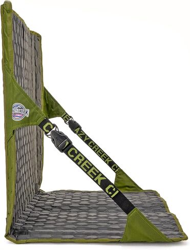Crazy Creek HEX 2.0 LongBack Chair for Backpacking, Camping and Stadium Use, Extra Width & Back Height for Comfort, 250 LBS Weight Capacity, Adjustable Straps w/Rock Lockster (R) Buckles in Kuwait