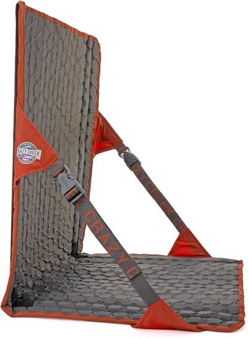كرسي Crazy Creek HEX 2.0 LongBack لحقائب الظهر والتخييم واستخدام الاستاد، عرض إضافي وارتفاع خلفي للراحة، سعة وزن 250 رطل، أشرطة قابلة للتعديل مع أبازيم قفل الصخور (R) in Kuwait