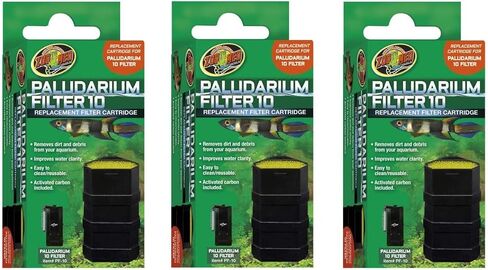 Zoo Med 3 Pack of Paludarium 10 Replacement Filter Cartridges3 in Saudi Arabia