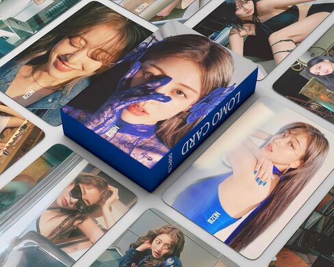 فن وير تيك بطاقات صور كيلين مي جود من توايس جيهيو 55 قطعة 2023 البوم جيهيو الاول الجديد كيلين مي جود، مجموعة بطاقات لومو هدية لمحبي الكيه بوب للاولاد والبنات in Kuwait