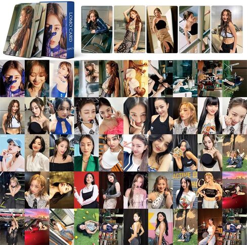 فن وير تيك بطاقات صور كيلين مي جود من توايس جيهيو 55 قطعة 2023 البوم جيهيو الاول الجديد كيلين مي جود، مجموعة بطاقات لومو هدية لمحبي الكيه بوب للاولاد والبنات in Kuwait