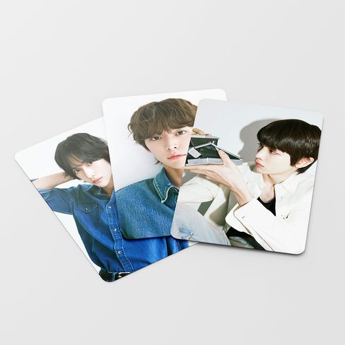 فن وير تيك بطاقات صور توك ساكسي من رايز، 55 قطعة من بطاقات البوم رايز 2023 توك ساكسي لومو هدية لمحبي الكيه بوب للاولاد والبنات in Kuwait