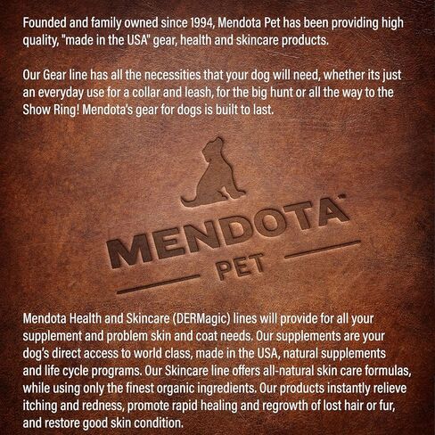 Mendota 3/8" by 6' Snap Leash in Saudi Arabia