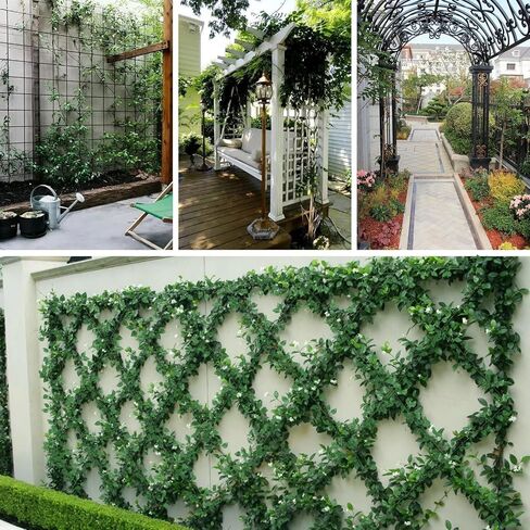 Tbestmax 237 Feet 36 Pack Artificial Ivy Leaf Plants, Green Vine Leaves, Greenery Hanging Garland, Fake Foliage Flowers for Home Kitchen Garden Office Wedding Wall Decor in Kuwait