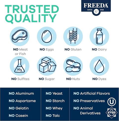 FREEDA Vitamin C - Timed Release Vitamin C 1000mg - Kosher Vegan - Powerful Antioxidant Immune Support - Time Release Vitamin C 1000mg Tablets - Real Vitamin C 1000 mg - VIT C Supplement (100 Ct) in Saudi Arabia