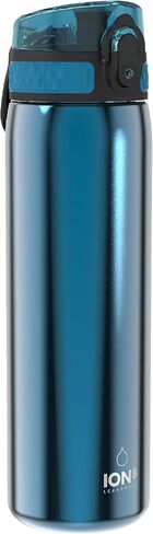 Ion8 Stainless Steel Water Bottle - Food-Safe and Odor Resistant - Fits Car Cup Holders, Backpack Pockets and More, 20 oz / 600 ml (Pack of 1) - OneTouch 2.0 - Teal 2.0 in Saudi Arabia