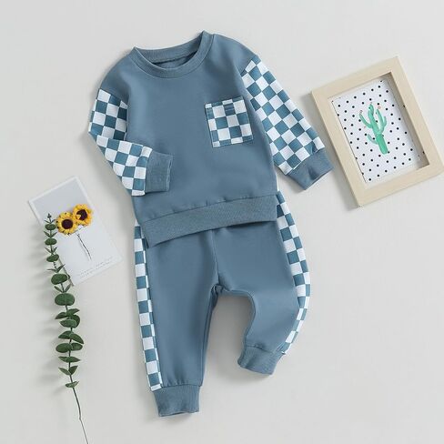 Toddler Baby Boy Halloween Outfit Long Pumpkin Shirt Pant Clothes Set 6M-2T | Infant Baby Boy Halloween Outfit Long Sleeve Funny Pumpkin Shirts Pant Set Toddler Halloween Clothes 6 12 18 24 Months 2T in Saudi Arabia