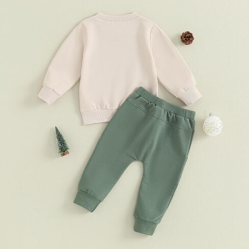 Toddler Baby Boy Halloween Outfit Long Pumpkin Shirt Pant Clothes Set 6M-2T | Infant Baby Boy Halloween Outfit Long Sleeve Funny Pumpkin Shirts Pant Set Toddler Halloween Clothes 6 12 18 24 Months 2T in Kuwait