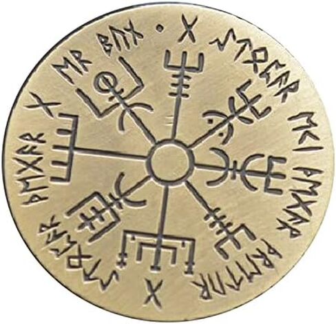 بيرشريفر عملة واي فايندر - برونزية - فيجفيسير - جامع بوصلة نورس - واي فايندر (قطعة واحدة) in Kuwait