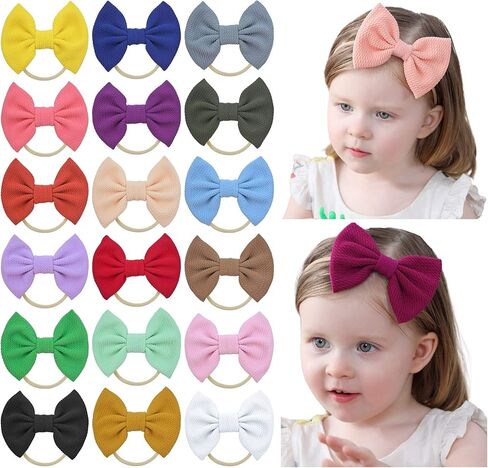 عصابات رأس وأقواس للفتيات الصغيرات لإكسسوارات التصوير الفوتوغرافي للأطفال حديثي الولادة (أقواس مقاس 4.1 بوصة) in Kuwait