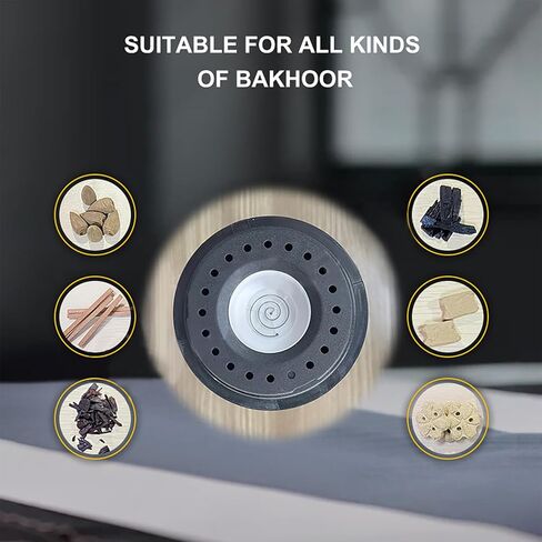 Electric Incense Burner, Portable USB Rechargeable Aroma Diffuser, Car Electric Incense Burner, Arab bakhoor Muslim Incense Holder for Car and Home in Kuwait