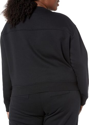 Amazon Essentials Women's Crop Drop Shoulder Sweatshirt (Available in Plus Size) in Kuwait