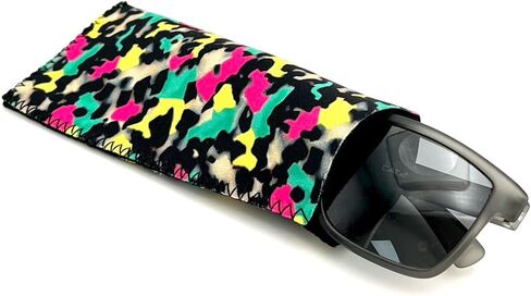 MIYUI JAPAN 3 Pack Reading Glasses Pouch Sunglasses Pouch- Soft Eyeglasses Bag Portable Cloth Eyewear Case in Kuwait