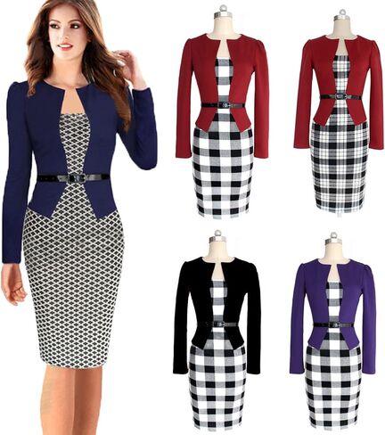 Babyonline فساتين العمل للنساء بدلات أنيقة لمكتب الأعمال in Kuwait