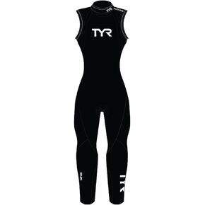 TYR Women's Hurricane Wetsuit Cat 1 Sleeveless, Black, XS