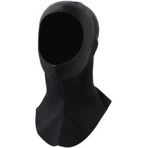 3Mm Neoprene Scuba Diving Warm Snorkeling Hat Hood Waterproof Bib Dive Hood Warm Durable Stretchable Watersports Accessory For Surfing Kayaking Sailing Canoeing Water Sports 3 Sizes(Xlblack) Dive in Saudi Arabia
