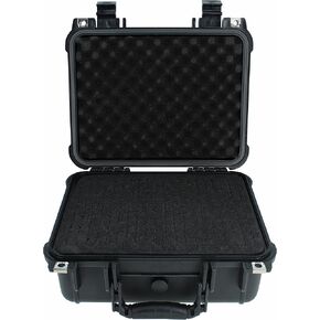 حافظة صلبة التكتيكية 45 مع رغوة - حافظات حماية قابلة للقفل مقاس 13.4 × 11.5 بوصة لملحقات الأسلحة أو الأجهزة الإلكترونية أو الأجهزة in Kuwait