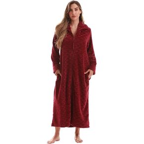 Just Love Plush Zipper Lounger Robe for Women in Kuwait