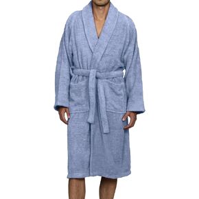 SUPERIOR Cotton Unisex Terry Robe, Soft And Absorbent Robes For Men And Women, Bathroom Accessories