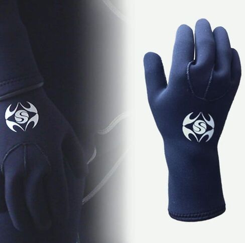 Micosuza 3mm قسط النيوبرين خمسة أصابع قفازات بذلة مضادة للانزلاق مقاومة للاهتراء للغوص والغطس والسباحة وركوب الأمواج وصيد الأسماك والتجديف in Kuwait