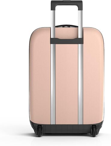 Rollink Flex Vega Cabin Plus Fully Collapsible Suitcase - Hardshell, Silent, Coated Wheels for Smooth Gliding, Scratch, Water & Impact Resistant Carry-On 21-Inch (11.8 Gal volume), Atlantic Blue in Saudi Arabia