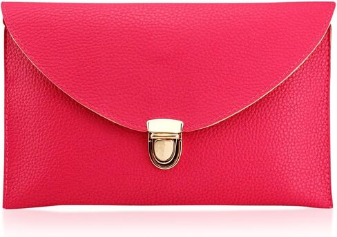 محافظ GEARONIC Clutch، محفظة من جلد PU، محافظ بحزام مطلي بالذهب in Kuwait