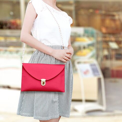 محافظ GEARONIC Clutch، محفظة من جلد PU، محافظ بحزام مطلي بالذهب in Kuwait