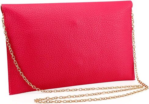 محافظ GEARONIC Clutch، محفظة من جلد PU، محافظ بحزام مطلي بالذهب in Kuwait