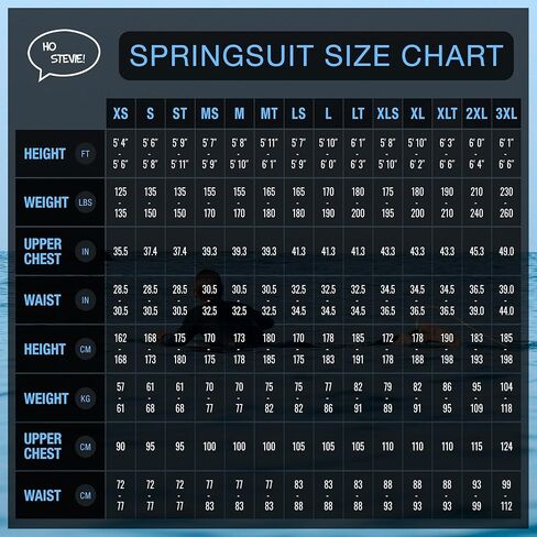 Ho Stevie! Men’s Long Sleeve Short Leg Surfing Springsuit - Chest Zip Spring Suit - Warm Superstretch 2mm Neoprene w/GBS Seams in Saudi Arabia