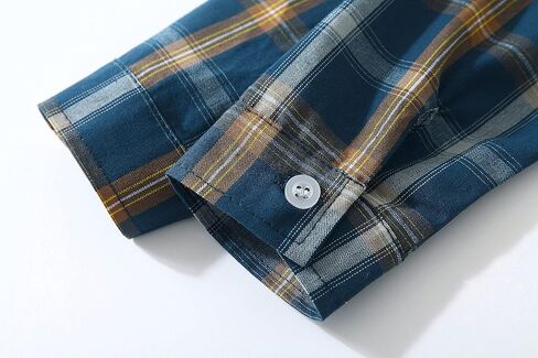 Toddler Baby Boy Girl Plaid Shirt Long Sleeve Button Down Dress Shirt for Holiday in Kuwait