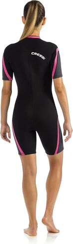 Shorty Women's Wetsuit for Scuba Diving, Snorkeling, Windsurfing - 2.5mm Neoprene | PLAYA by Cressi: quality since 1946 in Saudi Arabia