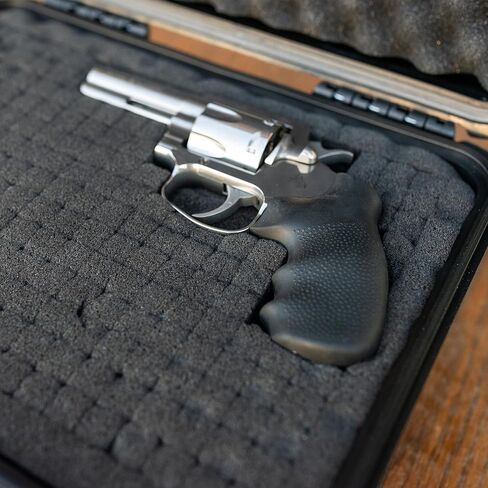 حافظة صلبة التكتيكية 45 مع رغوة - حافظات حماية قابلة للقفل مقاس 13.4 × 11.5 بوصة لملحقات الأسلحة أو الأجهزة الإلكترونية أو الأجهزة in Kuwait