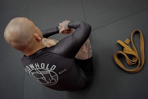 Flowhold Fundamentals Long Sleeve Compression MMA BJJ Wrestling Cross Training Rash Guard Top Jiu Jitsu in Saudi Arabia
