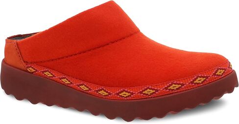 Dansko Women's Lucie Wool Slipper with Outdoor Sole and Arch Support in Kuwait