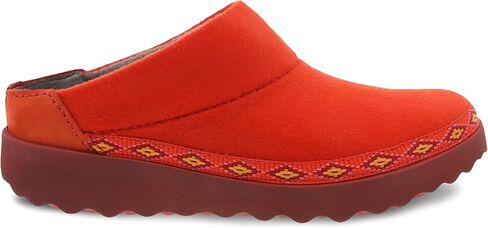 Dansko Women's Lucie Wool Slipper with Outdoor Sole and Arch Support in Kuwait