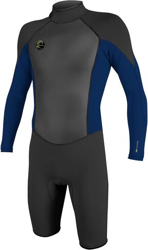 O'Riginal 2mm Back Zip Long Sleeve Spring Wetsuit, Black/Navy, Large in Saudi Arabia