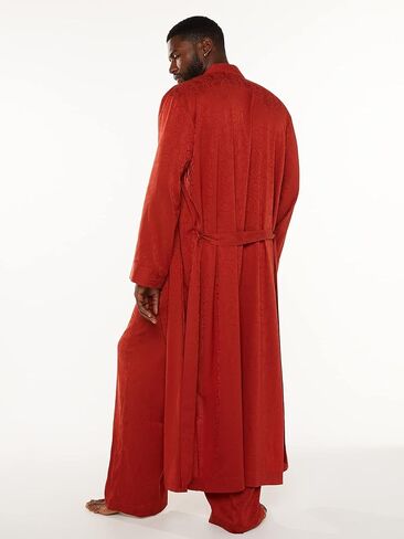 Savage X Fenty، رداء طويل للرجال من Savage X Satin Jacquard in Saudi Arabia