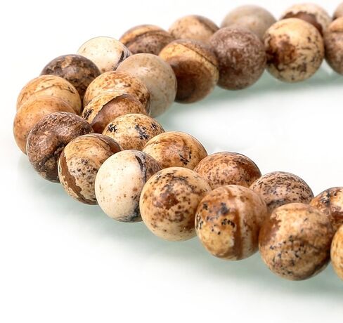 BRCbeads الهيماتيت الأحجار الكريمة فضفاض الخرز الجولة 8 مللي متر كريستال الطاقة حجر الشفاء قوة لصنع المجوهرات in Kuwait