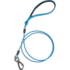 Miao Chuai Dog Leash,Dog Leash Heavy Duty,Chew Proof Metal Cable for Large Dog Leash and Puppy Teething,Leash with Padded Handle,6 Foot Dog Leash for Small Medium Large Dogs