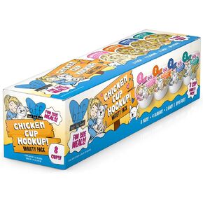 Weruva Best Fido Friend Fun Size Meals, Chicken Cup Hookup, Wet Dog Food Variety Pack, 2.75oz Cup (Pack of 8) in Saudi Arabia