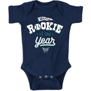 Rookie of The Year Baby Apparel for Seattle Baseball Fans (NB-7T)