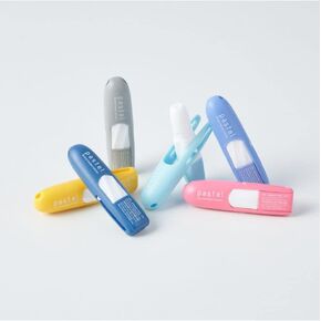 Pastel Pocket Essential Oil Inhaler, Aromatherapy Relief of Nasal Congestion, for Focus and Clarity, No Loss Cap (Pack of 6) in Saudi Arabia