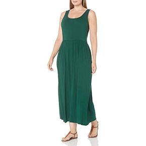Amazon Essentials Women's Tank Waisted Maxi Dress (Available in Plus Size)