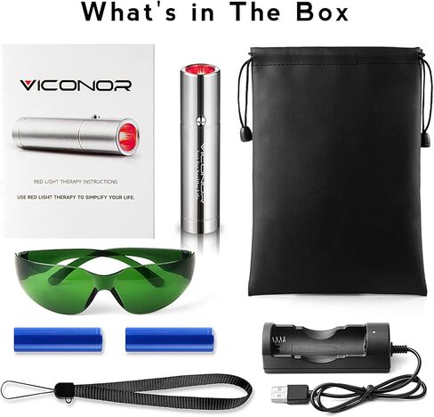 العلاج بالضوء الأحمر لتخفيف آلام الجسم، جهاز العلاج بالضوء الأحمر بالأشعة تحت الحمراء للمفاصل والعضلات والركبة والكاحل واليدين، عصا العلاج بالضوء بالقرب من الأشعة تحت الحمراء للوجه والجسم - 630 نانومتر، 660 نانومتر و850 نانومتر أطوال موجية in Kuwait