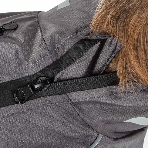 Dog Helios 'Hurricanine' Waterproof and Reflective Full Body Dog Coat Jacket W/Heat Reflective Technology, Small, Red in Saudi Arabia