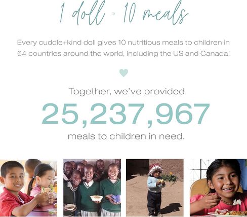 احتضان + نوع ايفرست دمية البطريق - دمى مصنوعة يدويًا بمحبة لديكور الحضانة، حيوانات محشوة بجودة موروثة من التجارة العادلة للفتيات والفتيان، دمية واحدة = 10 وجبات in Kuwait